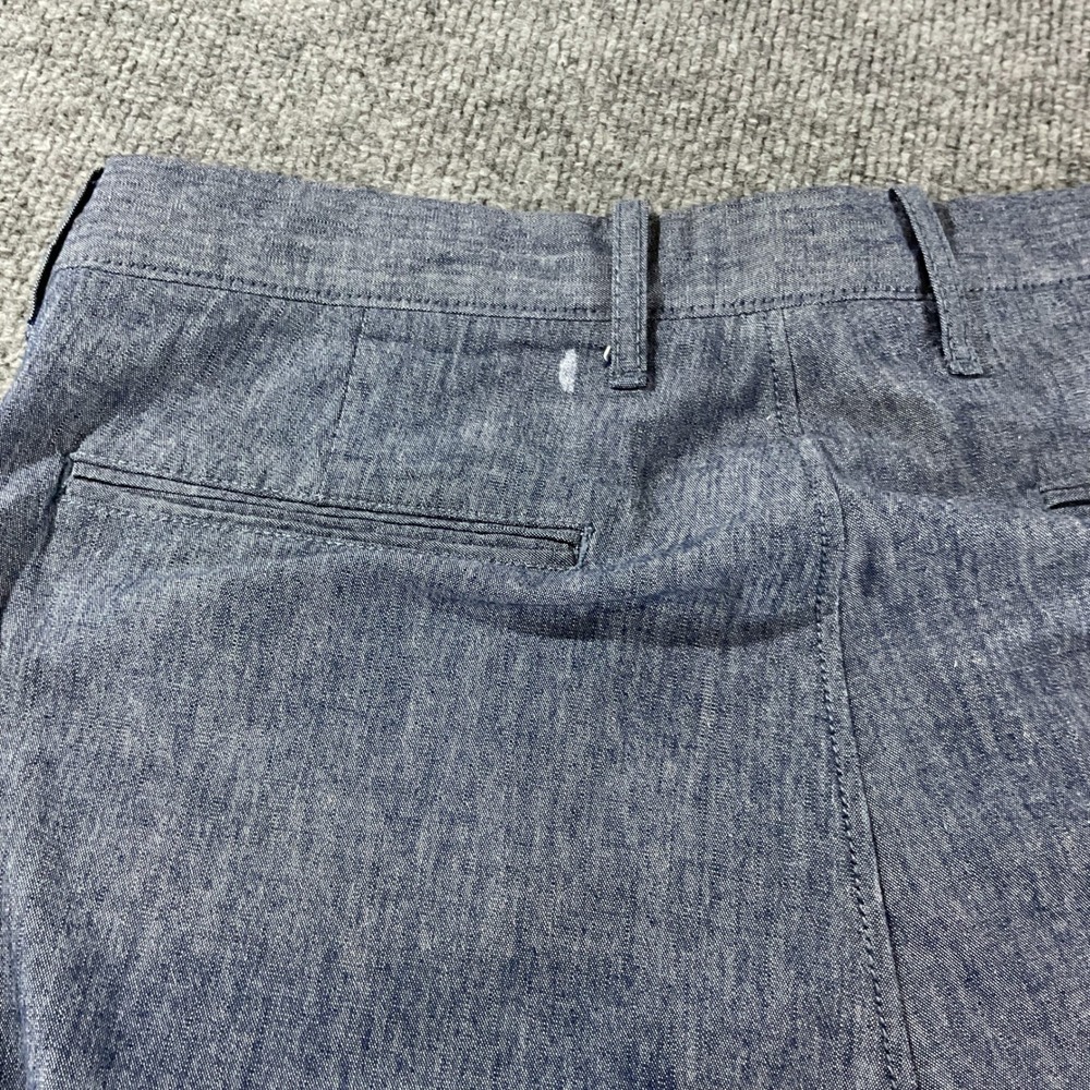 J.Crew 484 Slim Fit Stretch Pants Mens 32x32 Blue Heathered Chino Trousers - Picture 12 of 12